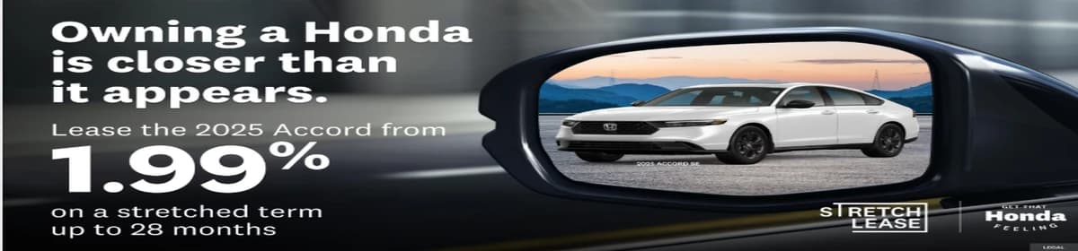 2025 Honda Accord Finance Deals