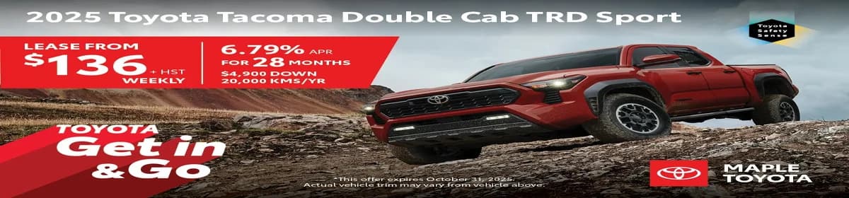 2025 Toyota Tacoma Offers